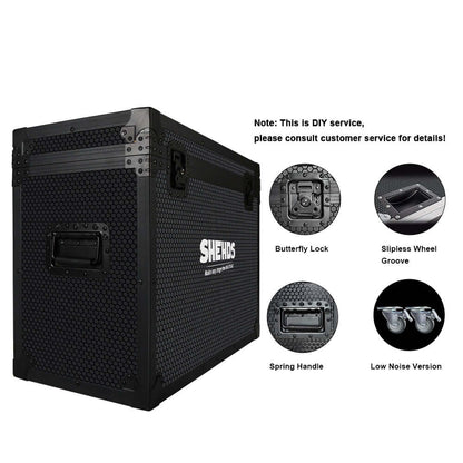 SHEHDS APP Control 3W RGB Laser Scanner Full Color 3D Effect Laser Light