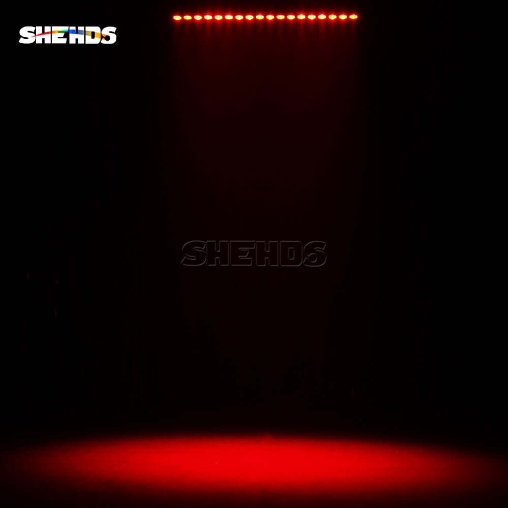SHEHDS 18x18W RGBWA+UV Patchwork LED Wall Wash Light Recirculating Air Path For Heat Dissipation