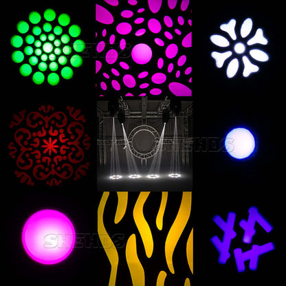 SHEHDS 380W 3in1 Beam & GOBO & Wash Moving Head Light