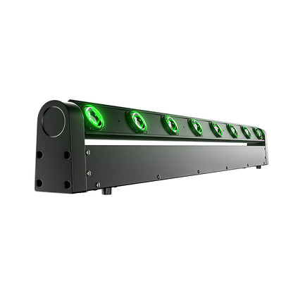 SHEHDS LED Beam 8x12W RGBW Moving Head Light For Wedding DJ Show