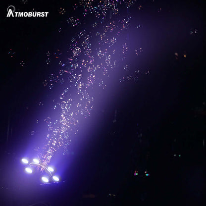 SHEHDS ATMOBURST 90W Bubble Machine With LED 6x4W RGBW Effect
