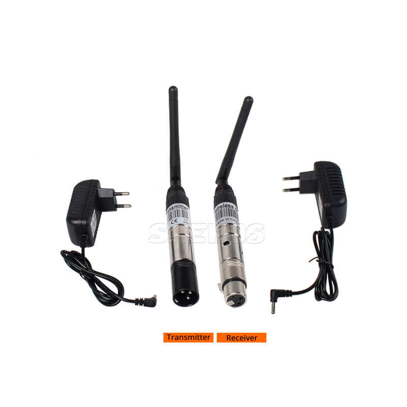 SHEHDS Wireless DMX512 Transmitter/Receiver for 300m Controller 2.4G For Stage Lights