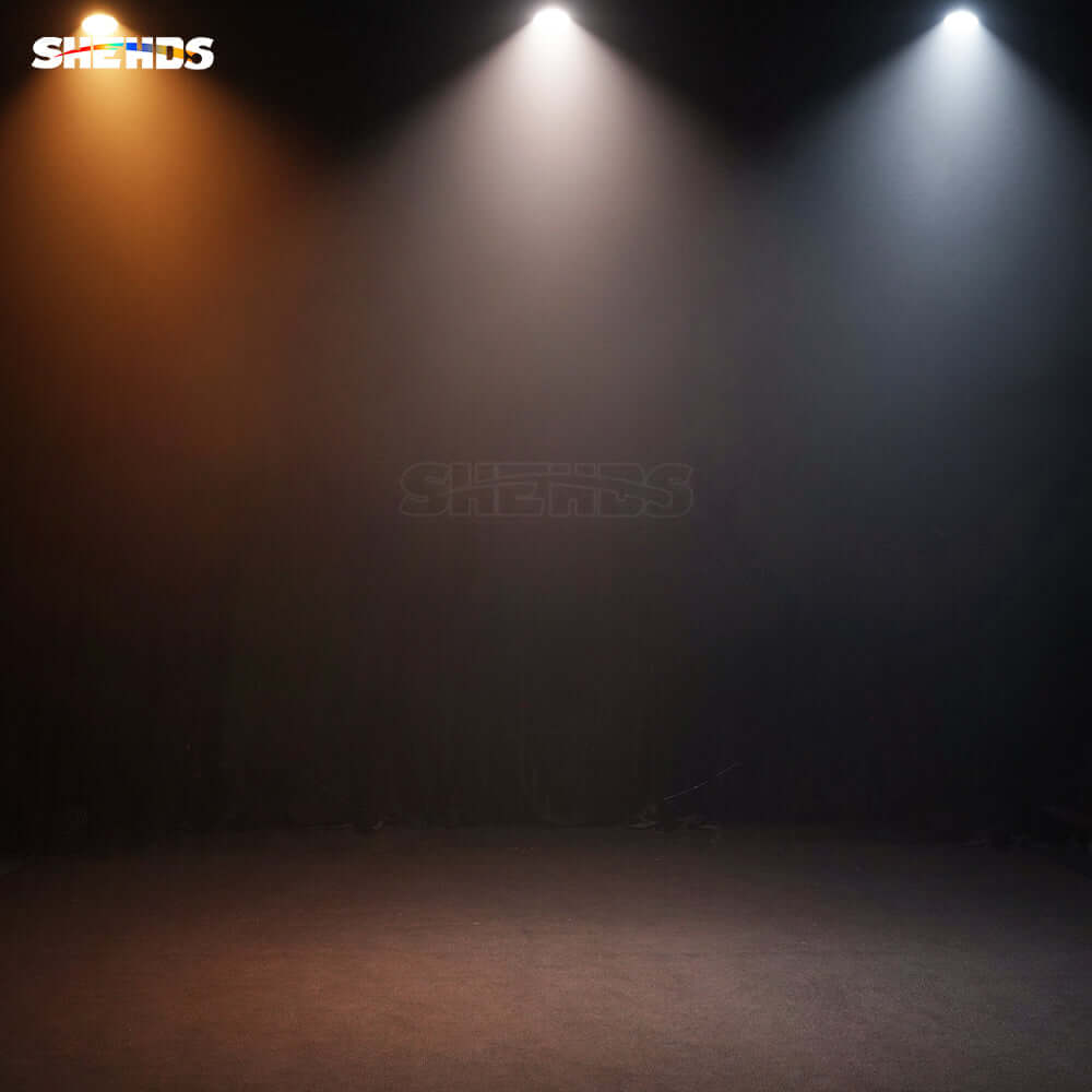 SHEHDS New Version LED 200W Cool & Warm White 2in1 COB Light Uniform Color Mix，Temperature Control  Protection，Aluminum Alloy