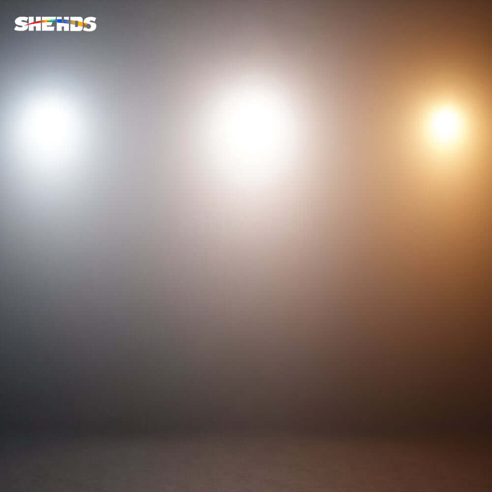 SHEHDS New Version LED 200W Cool & Warm White 2in1 COB Light Uniform Color Mix，Temperature Control  Protection，Aluminum Alloy