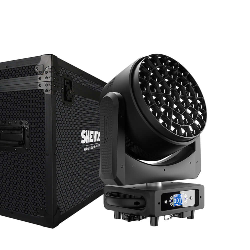 JMS WEBB LED Ultra Wash Big Bees Eyes 37x25W&40W RGBW Moving Head Light | Ultra Quiet | Wide Angle | DMX512 | For Theater,Stage, Events, Weddings