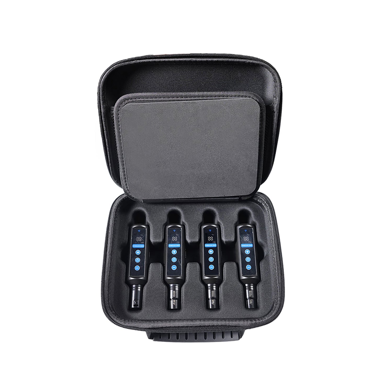 Wireless  DMX 512 Transmitter & Receiver 2.4G Battery Receiver with OLED Touch For Stage Light