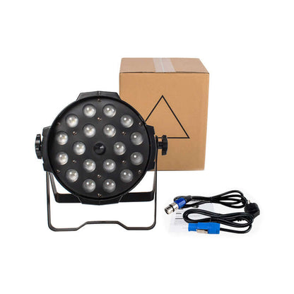 SHEHDS LED Zoom Par 18x18W RGBWA+UV Light