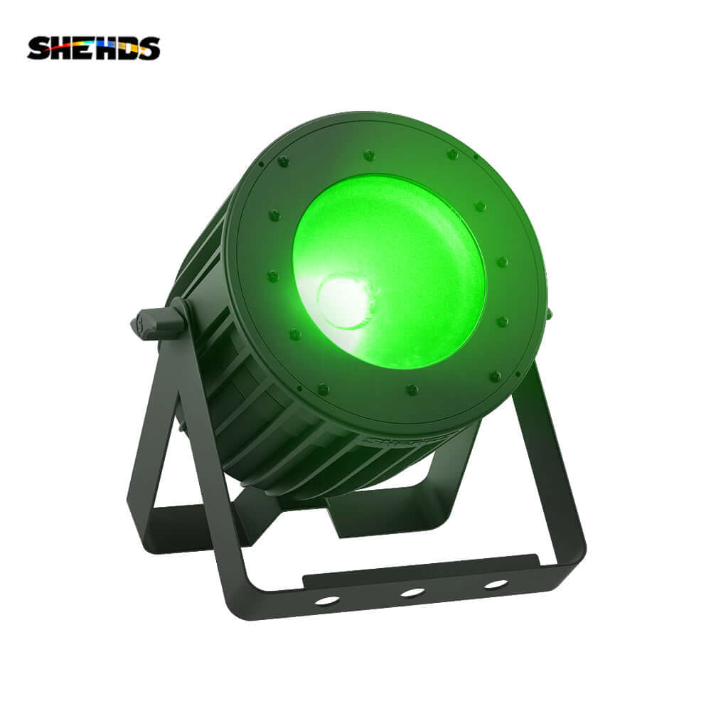 SHEHDS 200W LED 6in1 COB Light RGBWA UV Temperature & Voice Control