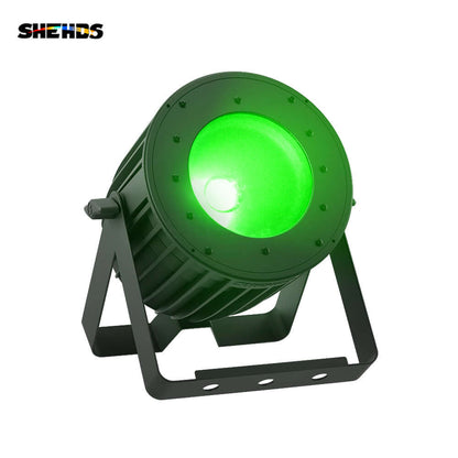 SHEHDS 200W LED 6in1 COB Light RGBWA UV Temperature & Voice Control