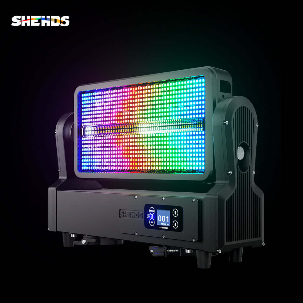 CoralPar IP65 Waterproof 1000W RGB Strobe Moving Head Light
