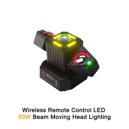 SHEHDS 2/3/4/6 Arms LED Beam Moving Head Lights 50W/80W/100W/120W RGBW Stage Lighting – alternate product view