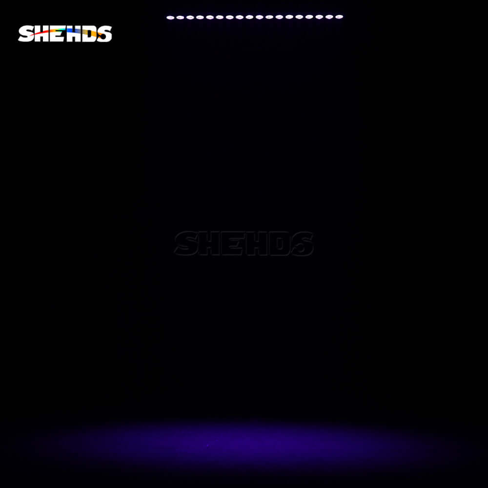 SHEHDS 18x18W RGBWA+UV Patchwork LED Wall Wash Light Recirculating Air Path For Heat Dissipation