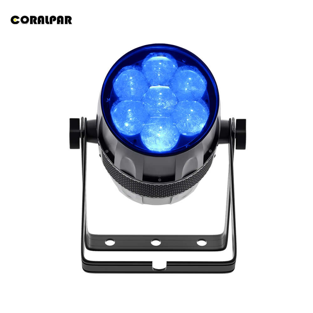 CORALPAR IP65 Waterproof LED Zoom & Wash Bee Eye 7x40W RGBW 4in1 Par Light