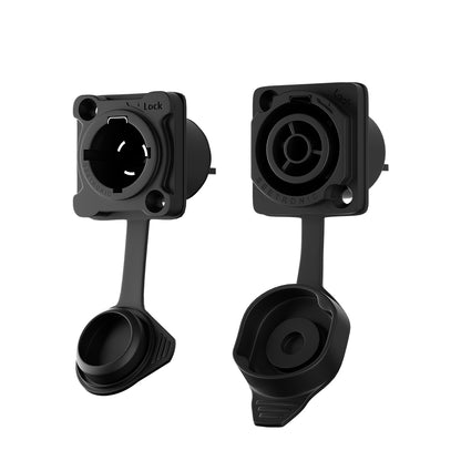 Waterproof Male Female Connectors and Standard Male Female Connectors for Stage Lighting