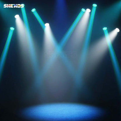 JMS WEBB Mirror Rotation LED ZOOM & BEAM & WASH Small Bee Eye 7X40W RGBW Light With Point Control