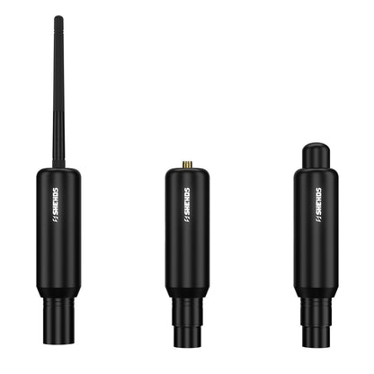 Wireless  DMX 512 Transmitter & Receiver 2.4G Battery Receiver with OLED Touch For Stage Light