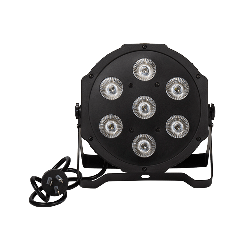 SHEHDS 7x12w RGBW LED Par Light for Church, Wedding