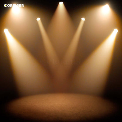 CORALPAR Waterproof Warm White LED COB 300W Zoom & Wash Par Light