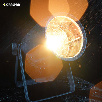 CORALPAR Waterproof Warm White LED COB 300W Zoom & Wash Par Light