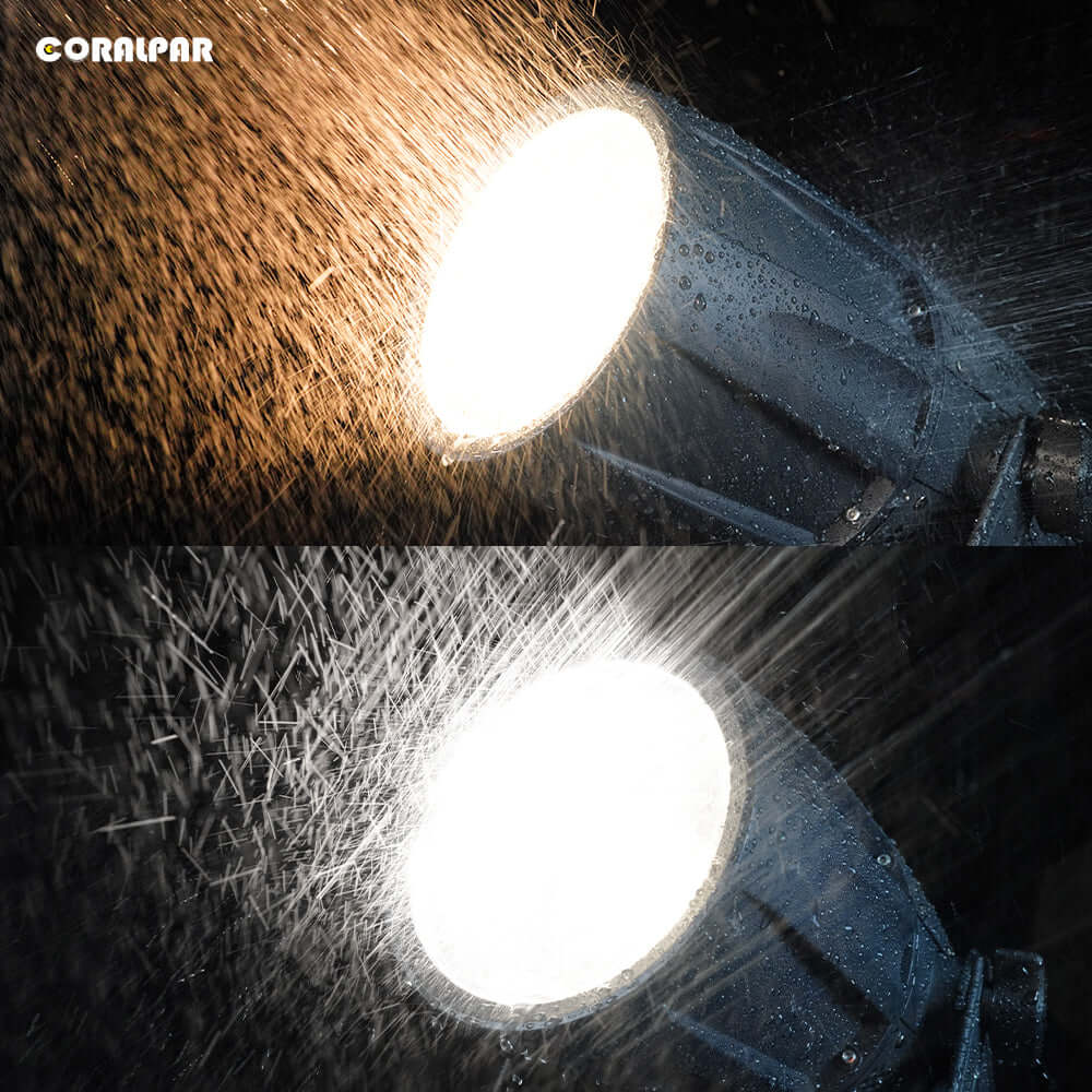 CORALPAR IP65 Waterproof LED Zoom & Wash 300W Cool & Warm White 2in1 Par Light With High Brightness