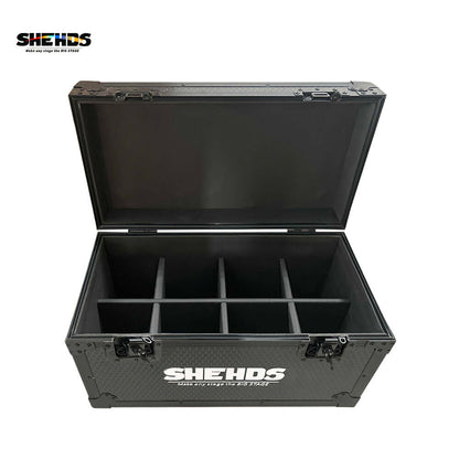 SHEHDS 18x18W Aluminum Alloy LED Flat Par DMX512 DJ Par Cans Wash Light