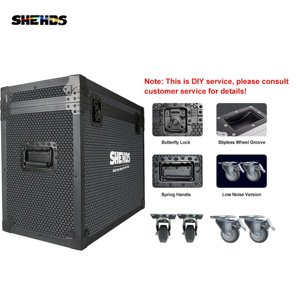 SHEHDS 120W RGBW LED Wash Moving Head Light – CTO Filter, High Saturation