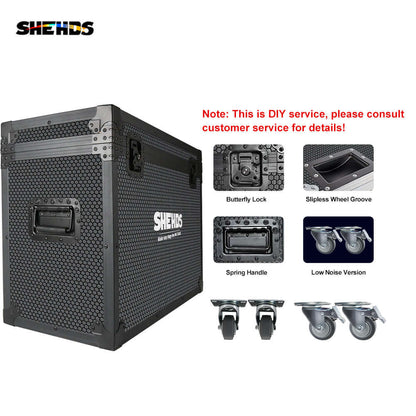 SHEHDS 120W RGBW LED Wash Moving Head Light – CTO Filter, High Saturation