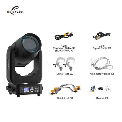 GalaxyJet 311W 14R Double Prisms Beam Moving Head Light