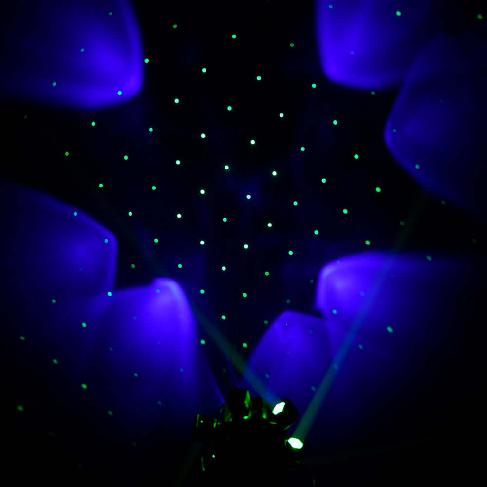 SHEHDS 2/3/4/6 Arms LED Beam Moving Head Lights 50W/80W/100W/120W RGBW Stage Lighting – blue stage lighting effect