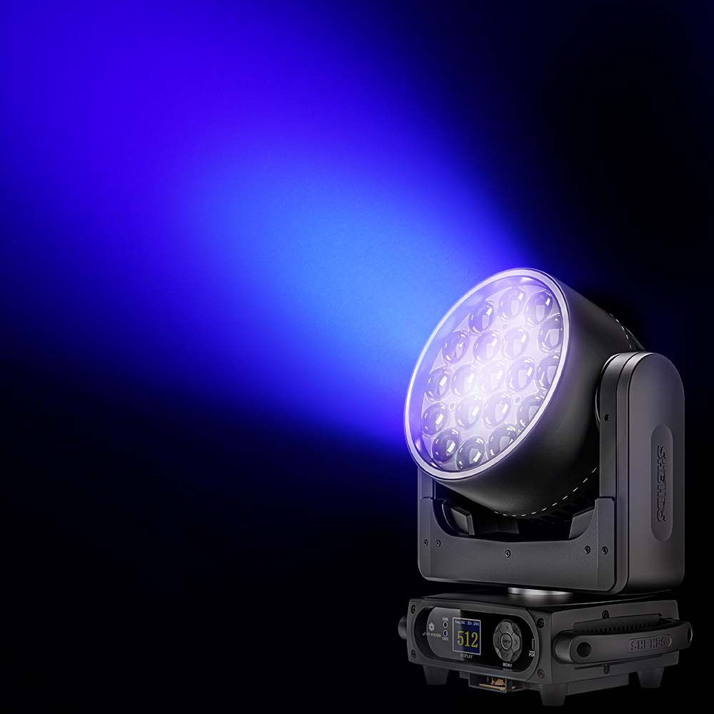 UPGRADE SHEHDS LED Moving Head Light 19x15W /20W/25W Beam Wash Zoom Stage Lighting