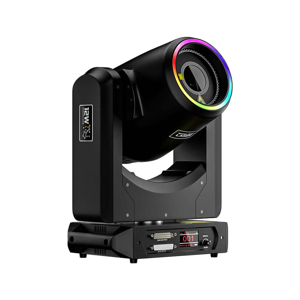 Constellaser APP Control 12W Moving Head Laser Light With Ring Effect