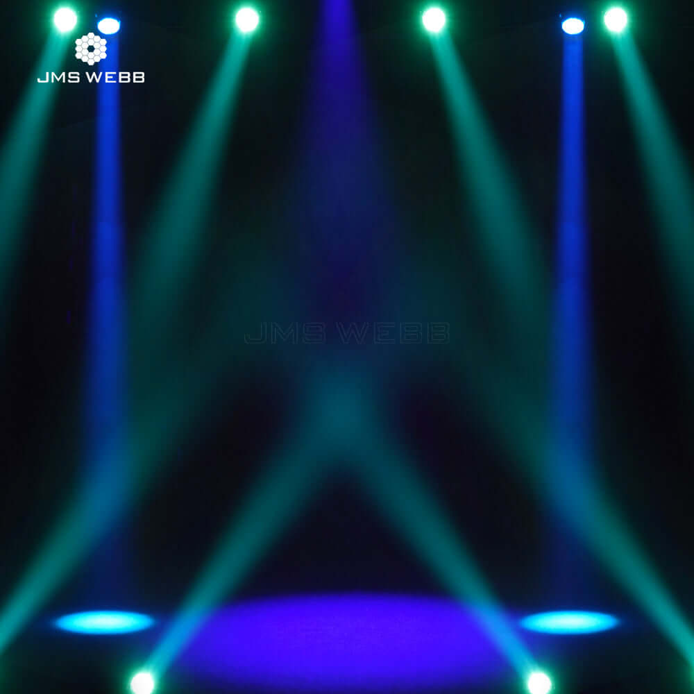 JMS WEBB LED Bee Eye 7x40W RGBW Wash & Zoom Moving Head Light