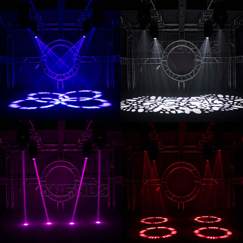 SHEHDS 380W 3in1 Beam & GOBO & Wash Moving Head Light