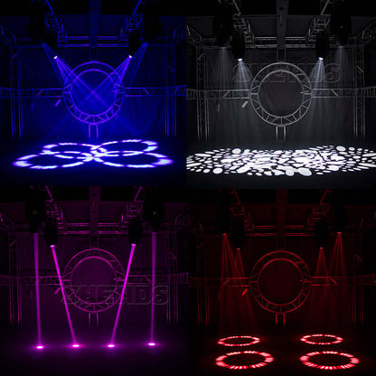 SHEHDS 380W 3in1 Beam & GOBO & Wash Moving Head Light