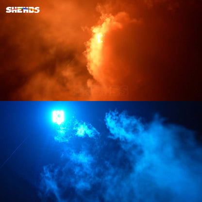 SHEHDS CO2 Jet Machine With 12x3W RGB 3in1 Light Effect – 90° Adjustable Angle
