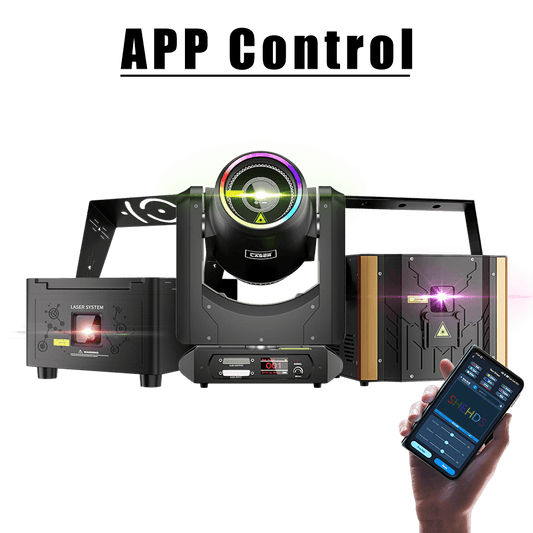 Constellaser APP Control 12W RGB Laser Light series Animation Scanner