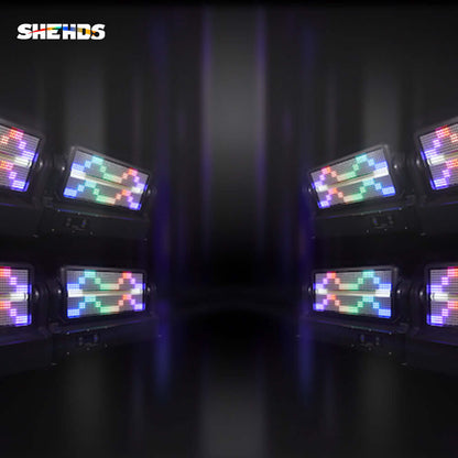 CoralPar IP65 Waterproof 1000W RGB Strobe Moving Head Light