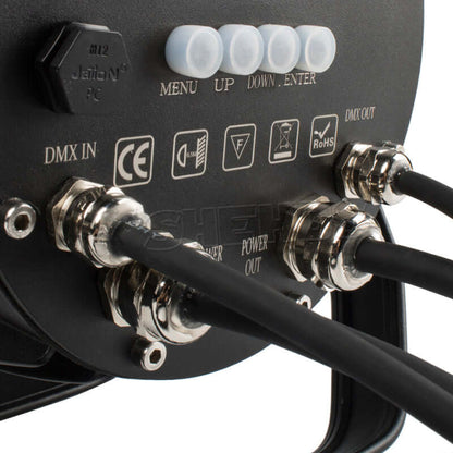 SHEHDS Waterproof LED Par Light 7x12W RGBW / 7x18 RGBWA+UV