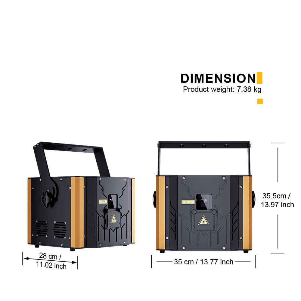 Constellaser 12W RGB Animation Laser Light With High Power