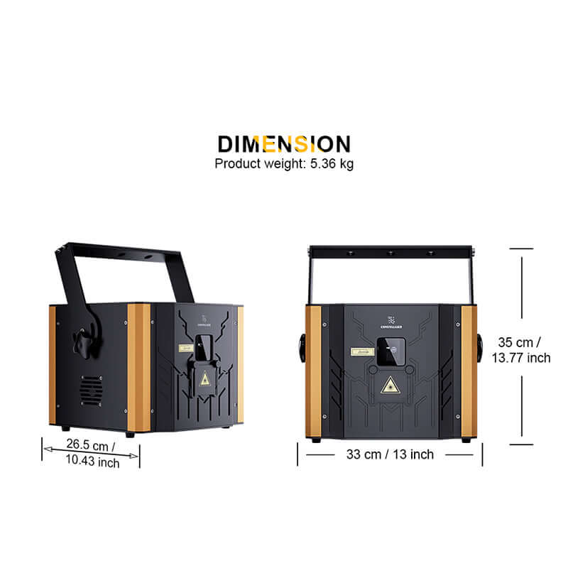 Constellaser APP Control 6W RGB Animation Scanner Laser Light Series