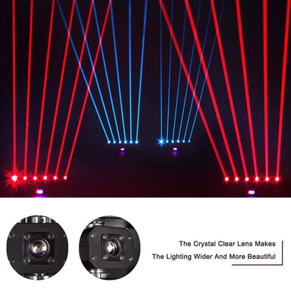 SHEHDS 3000mW RGB / RGB 3in1 DMX Scanner Moving Head Laser Light