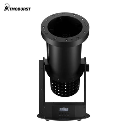 ATMOBURST 1500W Confetti Machine with LED 12x4W RGB Adjustable Angle