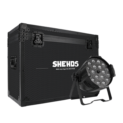 SHEHDS LED Zoom Par 18x18W RGBWA+UV Light