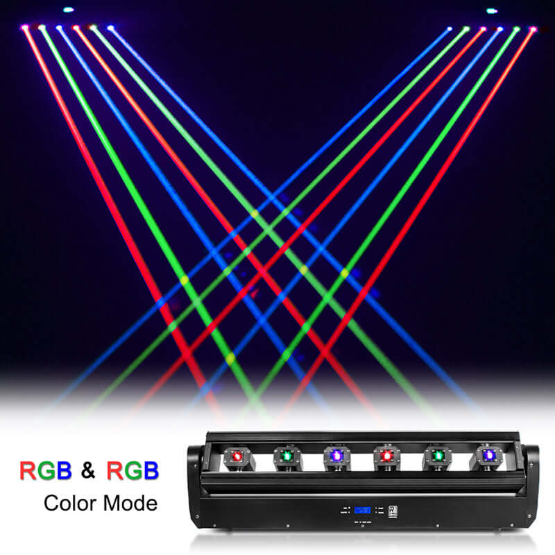 SHEHDS 3000mW RGB / RGB 3in1 DMX Scanner Moving Head Laser Light
