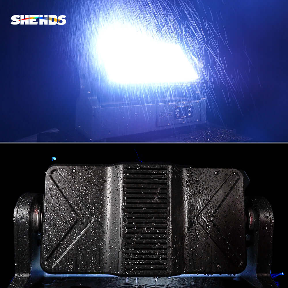 CoralPar IP65 Waterproof 1000W RGB Strobe Moving Head Light