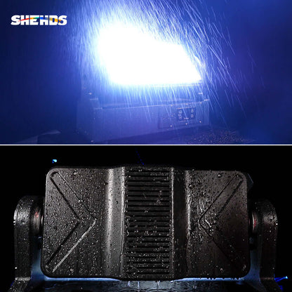 CoralPar IP65 Waterproof 1000W RGB Strobe Moving Head Light