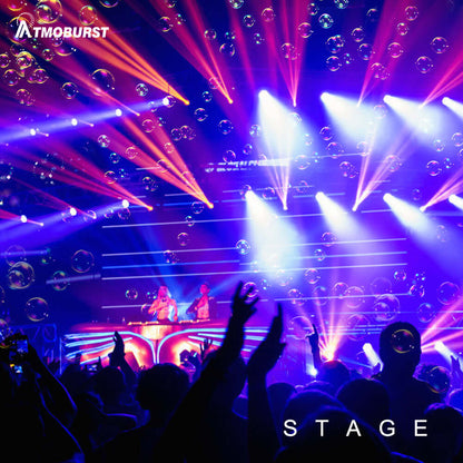 SHEHDS ATMOBURST 90W Bubble Machine With LED 6x4W RGBW Effect