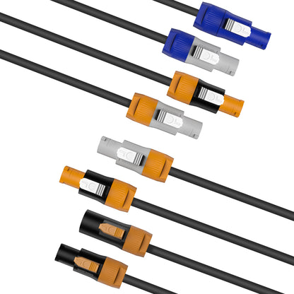 Power Link Cables IP65 Waterproof / Standard Hand in Hand Powerlink Connection