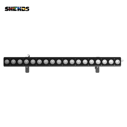 SHEHDS 18x18W RGBWA+UV Patchwork LED Wall Wash Light Recirculating Air Path For Heat Dissipation
