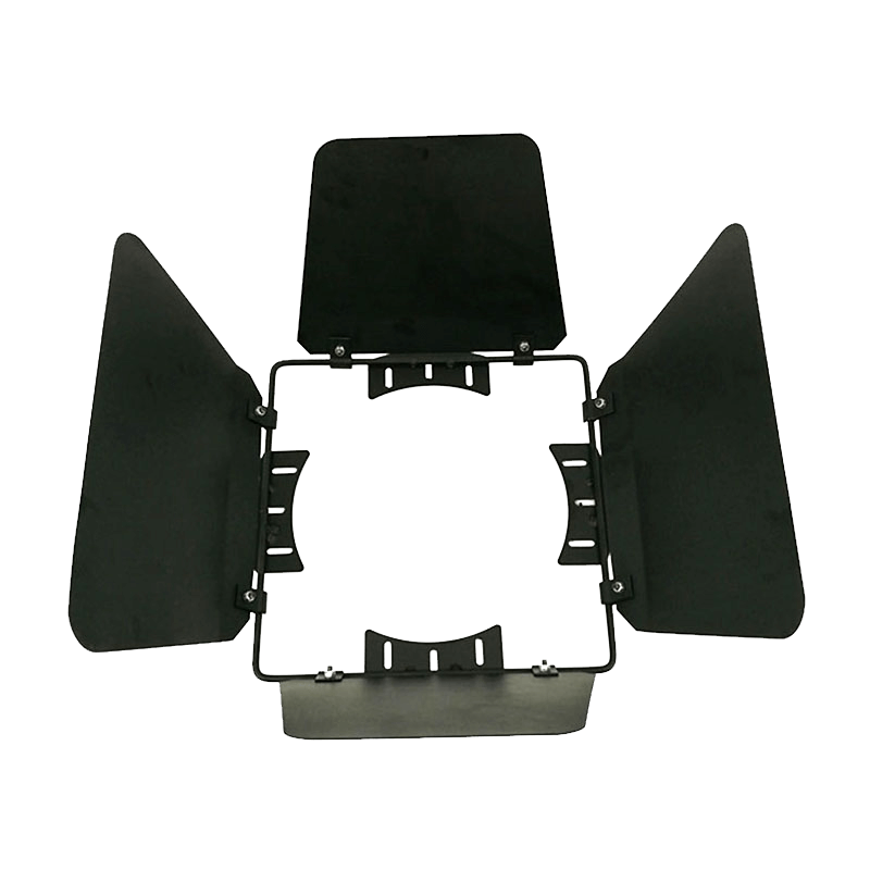 SHEHDS 2pcs Iron BarnDoors For LED COB Par Lights